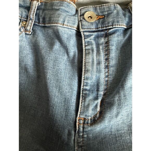 Chap's Women's Jeans Midrise Cropped Kick Stretch Size 12/31 - Picture 6 of 7